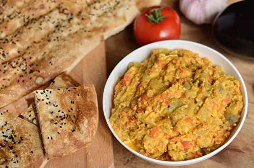 Mirza ghasemi - Aubergines à la tomate et aux oeufs, une recette simple venue d'Iran