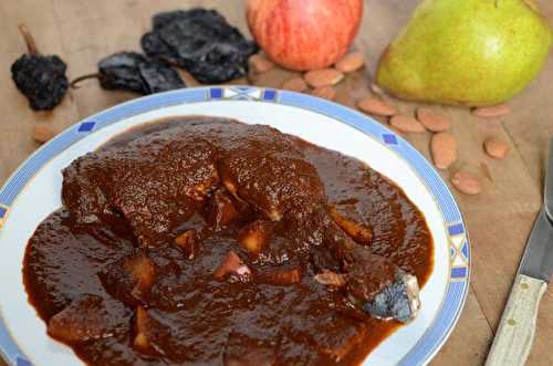 Manchamanteles - Sauce mexicaine aux piments, amandes et fruits