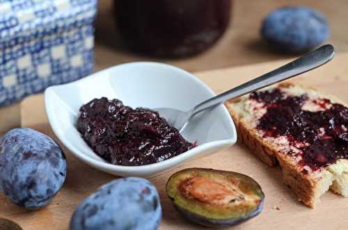 Powidła - Confiture de prunes avec très peu de sucre, comme en Pologne