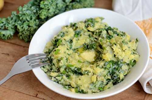 Colcannon - Purée irlandaise au chou kale