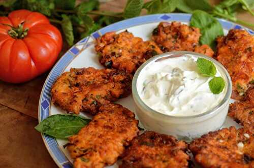 Domatokeftedes - Croquettes de tomate des Cyclades