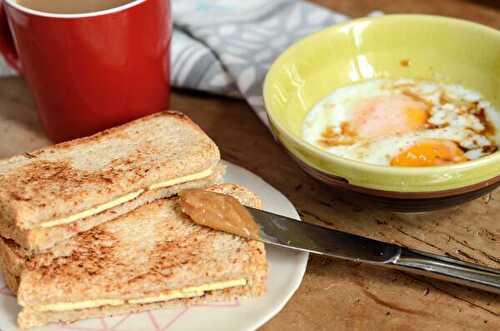 Kaya toast - Tartine à la confiture de coco et son oeuf mi-cuit, comme dans un café à Singapour