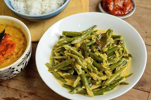 Bōṁci kariya - Curry de haricots verts du Sri Lanka