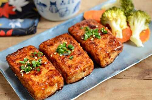 Tōfu sutēki - "Steak" de tofu japonais
