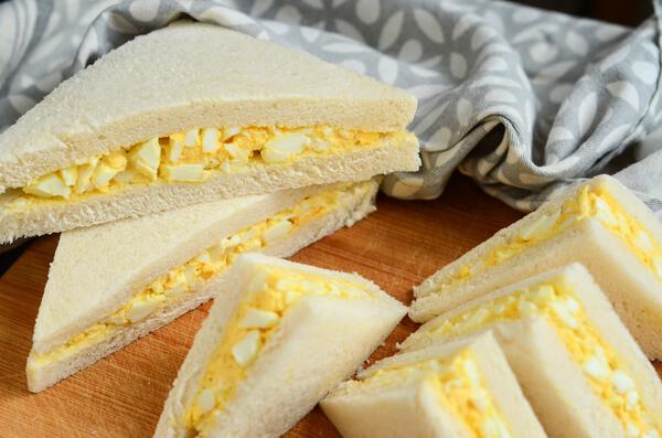 Tamago sando - Sandwich aux oeufs japonais