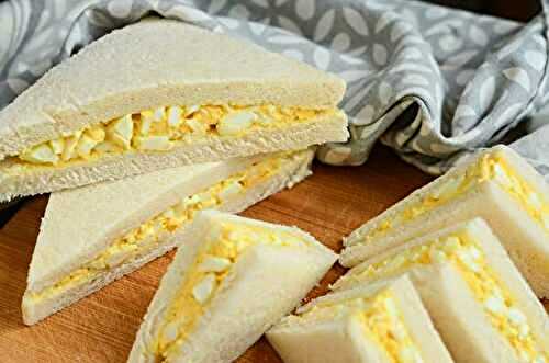 Tamago sando - Sandwich aux oeufs japonais