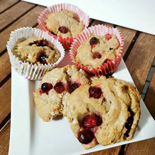 Cookies vegan coco-canneberges-chocolat blanc