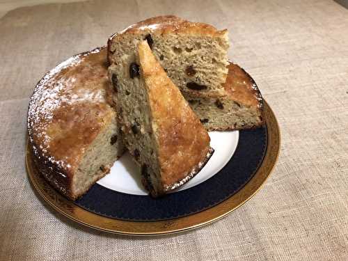 Cake aux bananes  et raisins secs