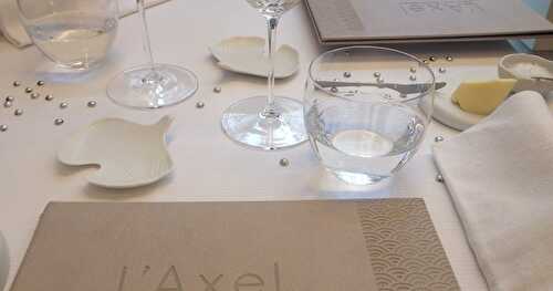 L'Axel, restaurant gastronomique 1 étoile à Fontainebleau