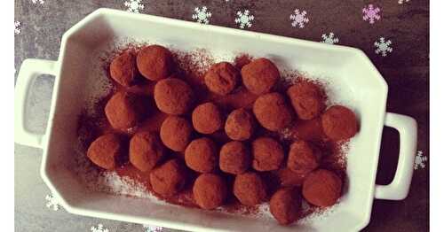 Truffes au Cointreau