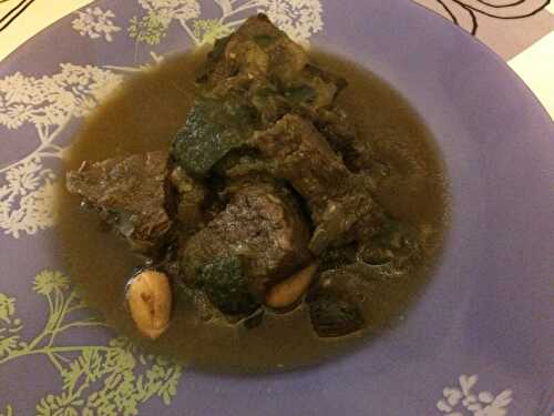 BOEUF EPICE AUX LEGUMES ET AMANDES