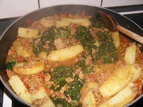 BOEUF HACHE AU CURCUMA