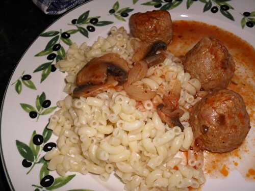 BOULETTES DE VEAU A L ORIGAN