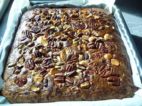 BROWNIES AUX NOIX DE PECAN ET MACADAMIA