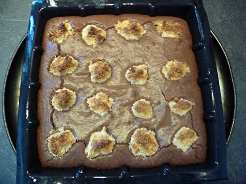 BROWNIES ET BOULES COCO