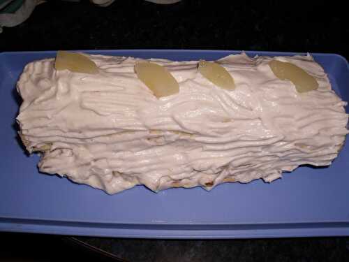 BUCHE POIRE- SPECULOOS