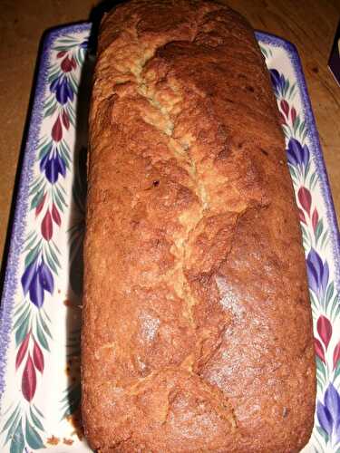 CAKE BANANE ET CITRON VERT