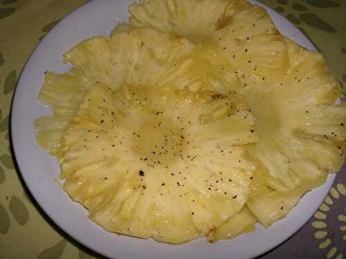 CARPACCIO D ANANAS