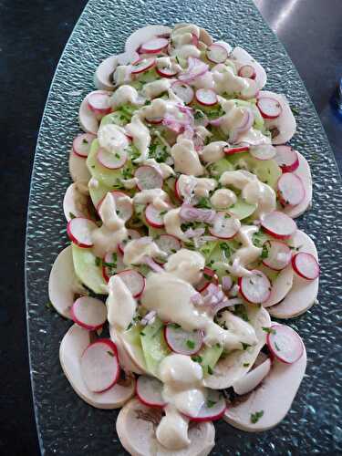 CARPACCIO DE LEGUMES