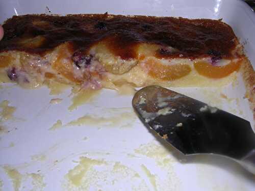 CLAFOUTIS AUX ABRICOTS