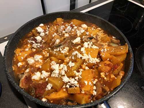 COCOTTE DE LEGUMES A LA FETA