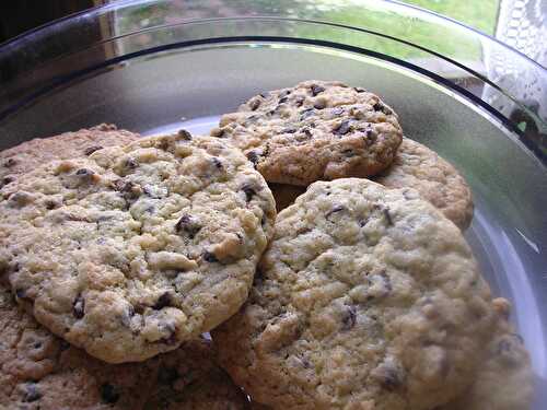 COOKIES AUX PEPITES DE CHOCOLAT