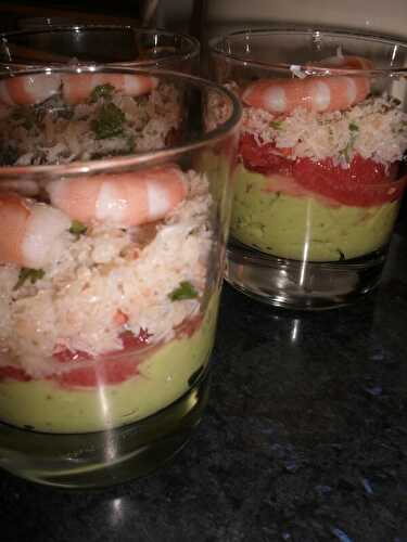 CREME D AVOCAT AU CRABE