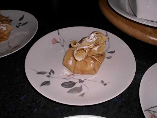 CREPES A LA CREME DE CITRON