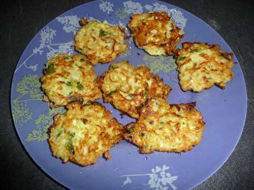 CROQUETTES COURGETTES-CEREALES