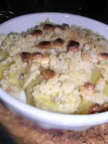 CRUMBLE POMME-BANANE