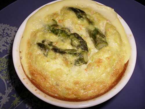 FLAN D ASPERGE AU SURIMI