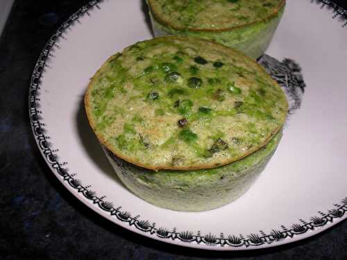 FLANS AUX PETITS POIS