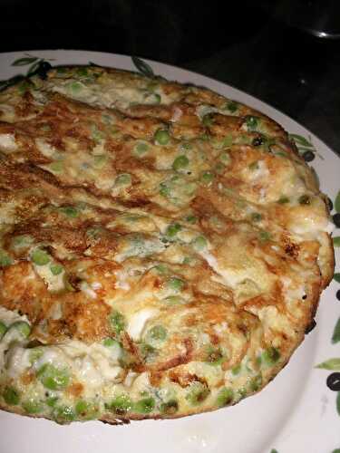 FRITTATA AUX PETITS POIS