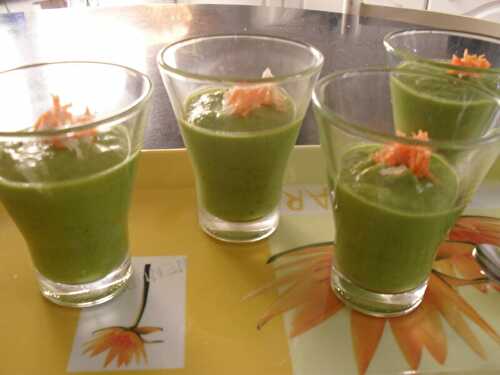 GASPACHO AUX PETITS POIS