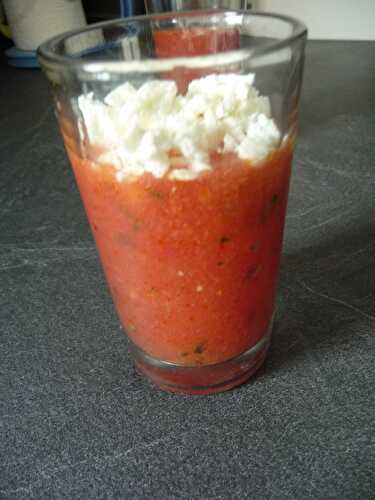 GASPACHO TOMATE PASTEQUE