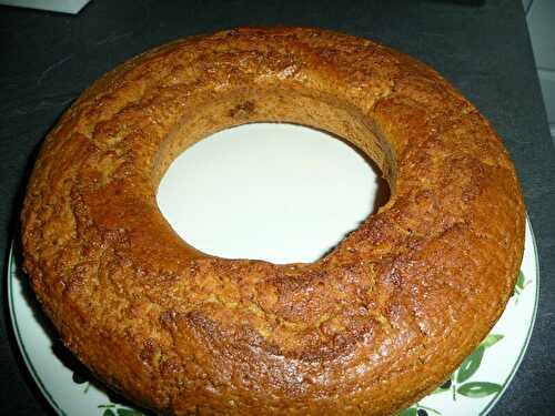 GATEAU AU CITRON ET LAIT DE COCO