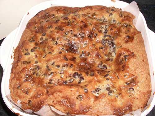 GATEAU AU MASCARPONE ET PEPITES DE CHOCOLAT
