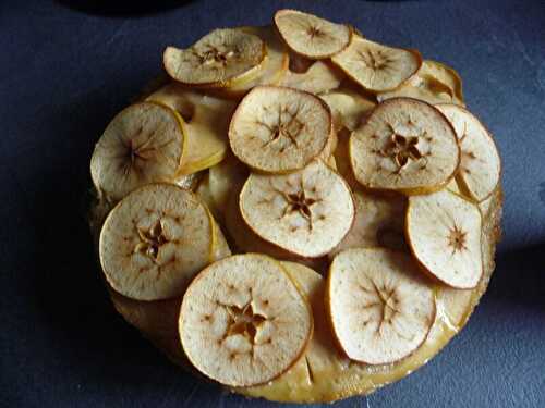 GATEAU DE POMMES AU SIROP D ERABLE