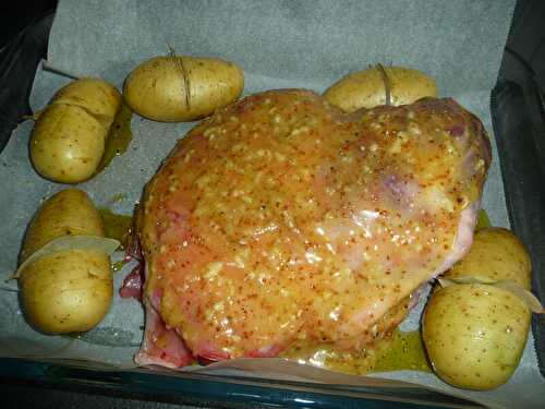 GIGOT D AGNEAU AU MIEL