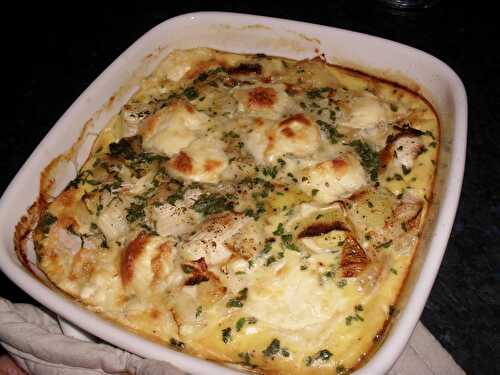 GRATIN DE POIREAU AU ST FELICIEN