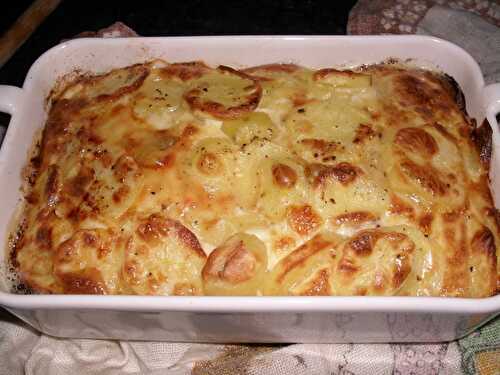 GRATIN DE POMME DE TERRE AU MORBIER