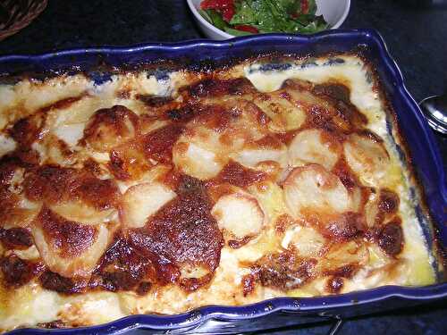 GRATIN DE POMMES DE TERRE AU JAMBON DE PAYS