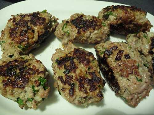 KEFTAS DE VEAU AUX HERBES