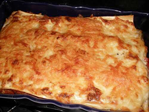 LASAGNES AU THON