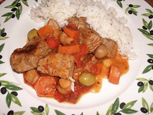 MIJOTE DE VEAU AUX CHAMPIGNONS