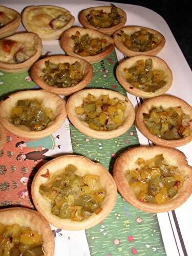 MINI TARTELETTES AU POIVRON