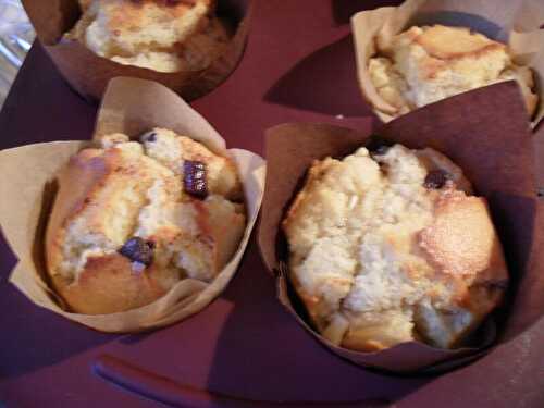 MUFFIN AU CHOCOLAT ET CITRON CONFIT