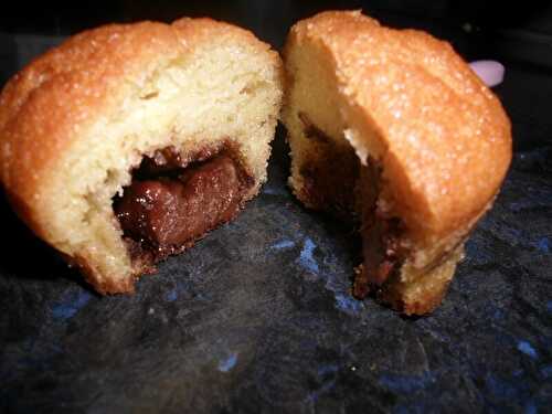 MUFFINS AU COEUR NUTELLA