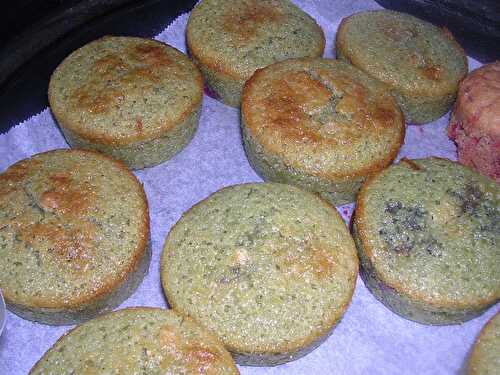 MUFFINS PISTACHE GRIOTTES