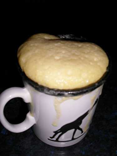 MUG CAKE AU CITRON